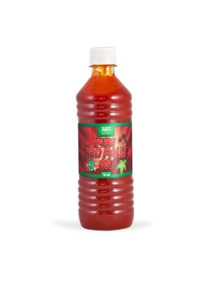 Pure Red Palm Oil by Just Potent. All-natural 16oz Red Palm Oil in a Bottle