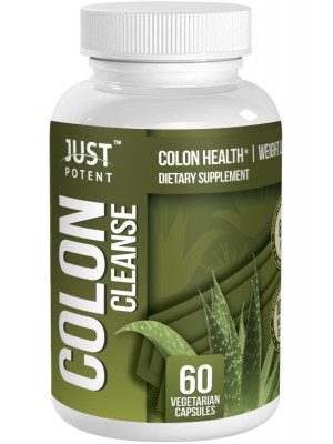 Colon Cleanse by Just Potent :: Colon Health and Weight Loss Supplement