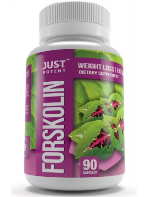 Just Potent Pharmaceutical Grade Forskolin Extract | 20% Forskolin | 250mg | 90 Capsules