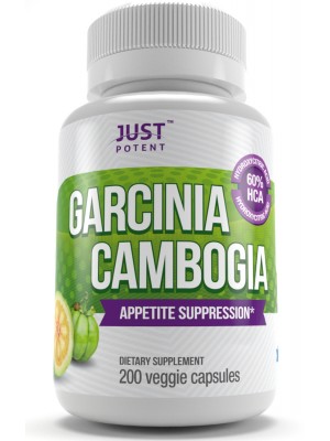High Grade Garcinia Cambogia | 200 Capsules | 100 Days of Appetite Suppression | 1000mg Per Serving 
