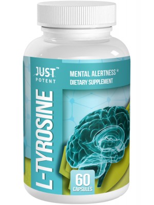 L-Tyrosine Supplement by Just Potent | Mental Alertness
