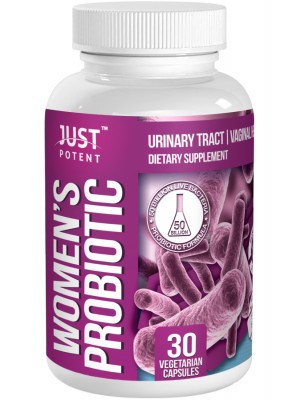 Women's Probiotic Supplement by Just Potent | 50 Billion CFUs | Urinary Tract Support and Vaginal Health