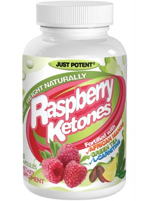 Just Potent Raspberry Ketones plus African Mango, Green Tea, and L-Carnitine