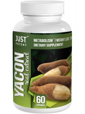 Yacon Root Extract by Just Potent | 1200mg per Serving | 60 Capsules Yacon Root Extract by Just Potent | 1200mg per Serving | 60 Capsules
